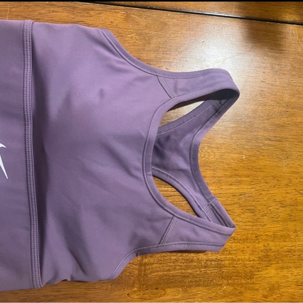 Purple Nike Sports Bra